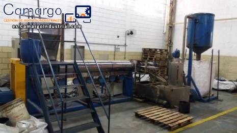 Extrusora de pl�sticos 100 mm