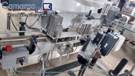 M�quina autom�tica de aplicaci�n de etiquetas Bauch Campos