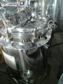 Reactor de presin con agitador para 100 litros Rodrinox