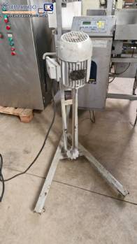 Agitador mezclador de columna con disco tipo Cowles