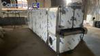 Horno t�nel continuo de gas de acero inoxidable con 3 bandejas.