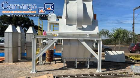 Mezclador horizontal de paletas internas de acero inoxidable LIBRASIS de 1000 litros