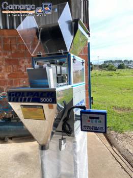 B�scula dosificadora y envasadora de acero inoxidable Golpack 5000