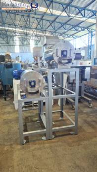 M�quina despulpadora de acero inoxidable de doble etapa