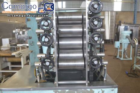 Refinador 5 rollos con enfriador JAF Inox