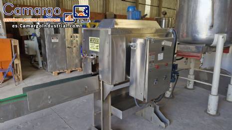 T�nel de contracci�n por vapor de manguitos de acero inoxidable Robust Pack