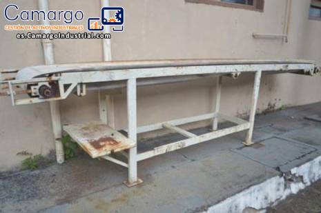 Cinta transportadora 4,30 m x 550 mm