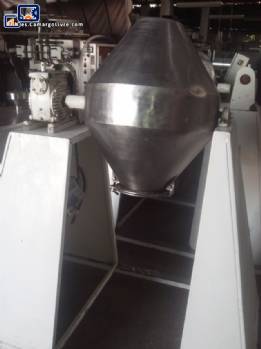 Mezclador de cono doble industrial 50 litros