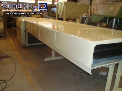 Mide 1,40 x boca 10 metros de longitud de t�nel de enfriamiento