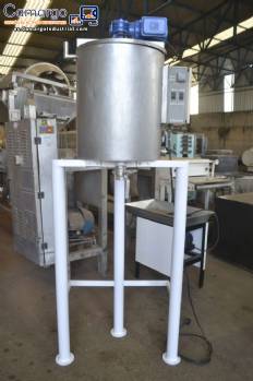 Dep�sito de chocolate 100 L Bortoleto & Vicente