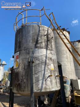 Tanque dep�sito de almacenamiento de acero inoxidable de 20.000 litros