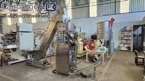 Envasadora vertical autom�tica con b�scula Cetro FZL 1000SE.