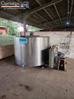 Tanque de expansin y enfriamiento de leche 3000 litros ETSCHEID