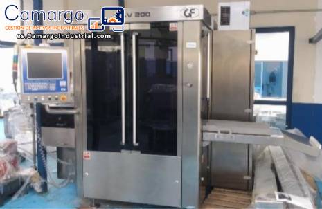 Sistema inyector para ampollas y viales, modelo GF Coesia A&V 200