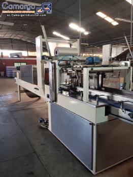 Empacadora autom�tica de botellas y tarros Rodighero