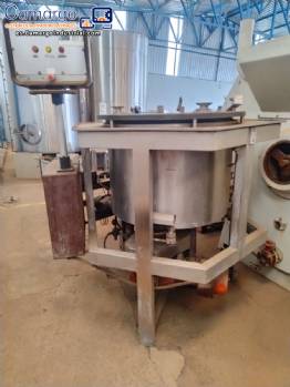 Tanque mezclador de acero inoxidable para cremas y productos espesos 400 litros