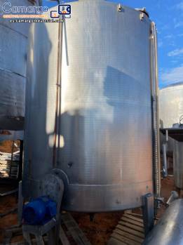 Tanque de mezcla Zegla de acero inoxidable 10.000 litros