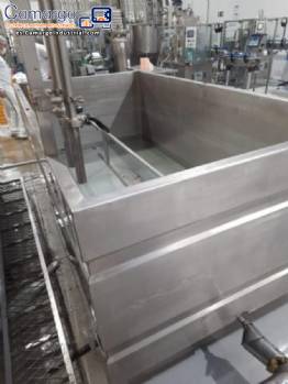 Tanque encamisado de acero inoxidable para produccin de queso BB Inox 3500 litros