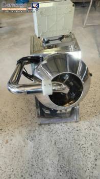 Sart�n de sobremesa con revestimiento de acero inoxidable e inflador, JHM