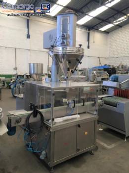 Embalaje autom�tico para botella de polvo ARV