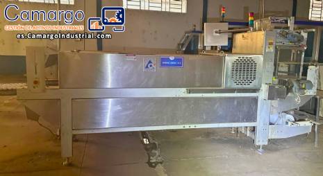 L�nea completa de envasado Tetra Pak TBA 8 con envasadora de cart�n y termorretr�ctil