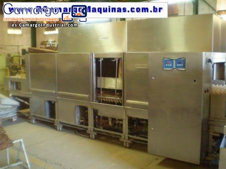 M�quina lavadora de bandejas Hobart