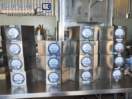 Man�metro de presi�n diferencial anal�gico Magnehelic de Dwyer Instruments