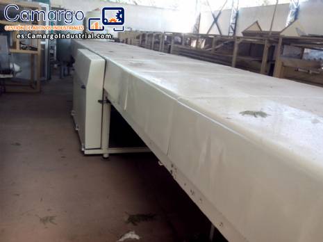 T�nel de enfriamiento sin alfombra y sin carpetas