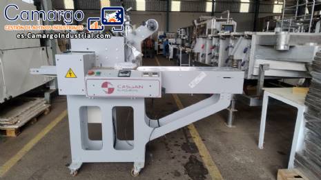 Envasadora flow pack Cassan con fechador y fotoc�lula