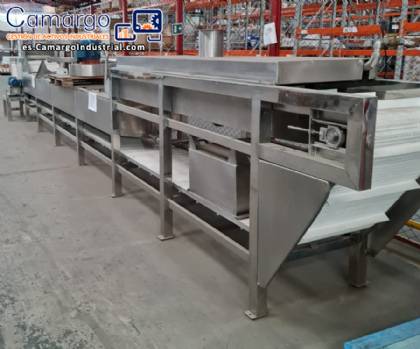 Pasteurizador de inmersi�n de t�nel continuo para botellas y envases - TECNINT