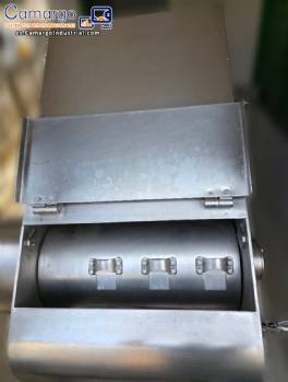 Rompebloques de acero inoxidable, Precision Stainless Steel 20 HP, para carnes y pescados congelados.