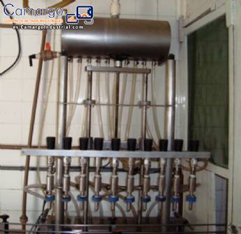 M�quina de llenado 10 boquillas