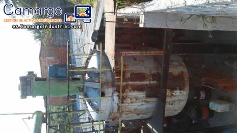 Reactor a presi�n para tintas 10.000 L