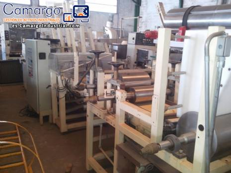 L�nea para la fabricaci�n de cereales barras semi nuevo Rotia