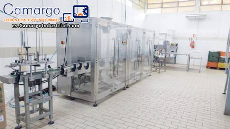 Selladora y taponadora autom�tica lineal Masipack