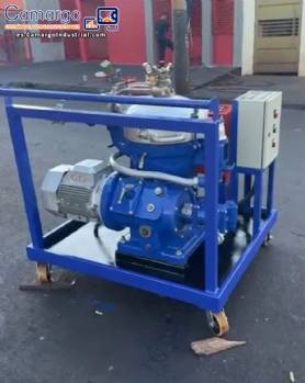 Separador centrfugo montado sobre patines para la limpieza de aceites de sistemas hidrulicos y similares Alfa Laval