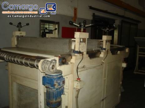 L�nea de chips de fabricaci�n 'torcido' tipo nachos  y doritos