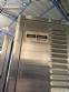 Horno turbo programable de acero inoxidable, alimentado por gas.