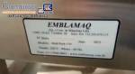 M�quina de embalaje del paquete de flujo Emblamaq