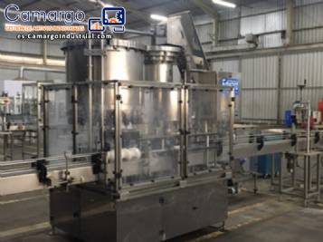 Llenadora rotativa con 20 boquilla Edward
