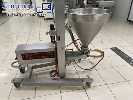 Bomba dosificadora de acero inoxidable para pasteles, rellenos y masas suaves y cremosas - Unifiller