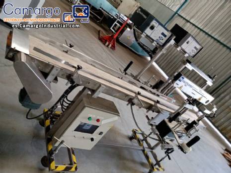 Etiquetadora autom�tica para productos planos