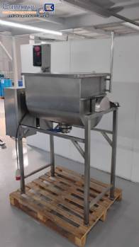 Batidora de cinta horizontal de acero inoxidable, 200 litros. Batidora de cinta horizontal de acero inoxidable, 200 litros.