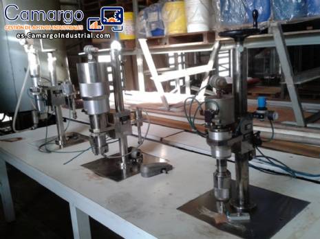 Máquina de llenado Aerossois Parmasol Máquina de llenado Aerossois Parmasol