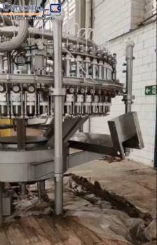 Máquina rotativa de llenado, enjuague y taponado para productos carbonatados 40 60 8 CFT Máquina rotativa de llenado, enjuague y taponado para productos carbonatados 40 60 8 CFT