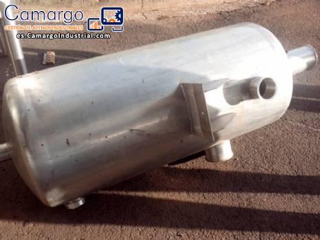 Tanque simple camisa en acero inoxidable Tanque simple camisa en acero inoxidable