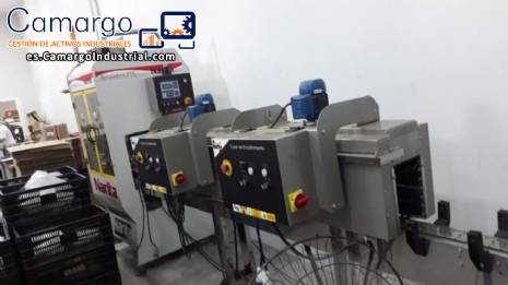 Túnel para retractilado de etiquetas en botellas Narita Túnel para retractilado de etiquetas en botellas Narita